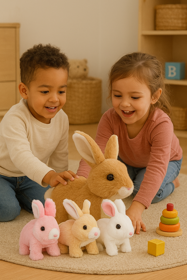 Hopping Bunny Interactive Plush Toy™