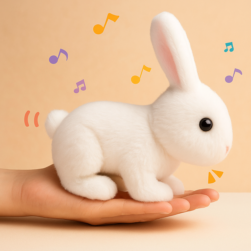 Hopping Bunny Interactive Plush Toy™