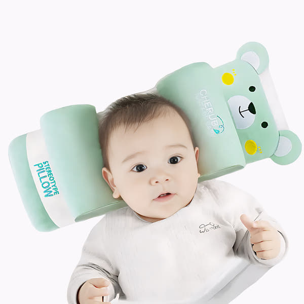 Baby Shaping Head Support Pillow - Assorted Colour