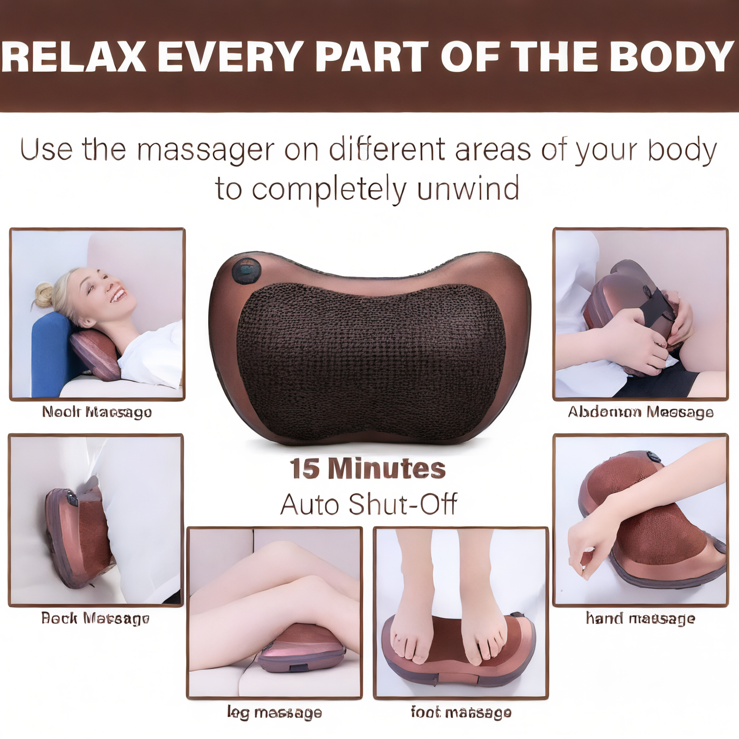 Ezeepik Relaxation Massage Pillow™