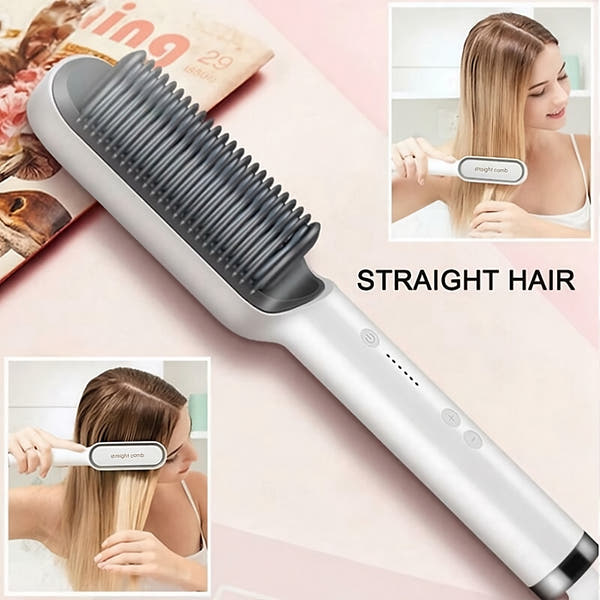 Sleek  Mini Adjustable Hair Straightener Hot Comb™